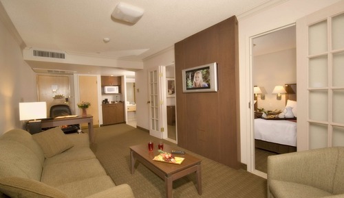 Suite, 2 Queen Beds, Non Smoking, Refrigerator & Microwave (Separate Living Room;with Sofabed)