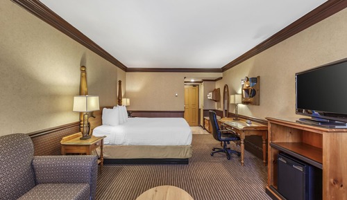 Standard Room, 1 Queen Bed, Non Smoking, Fireplace