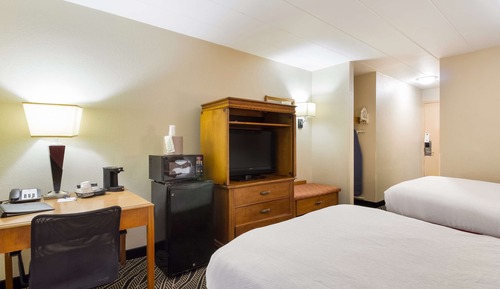 Standard Room, 2 Double Beds, Non Smoking, Refrigerator & Microwave (Pet Friendly)