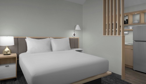 Studio, 1 King Bed with Sofa bed, Non Smoking (Hearing Accessible)