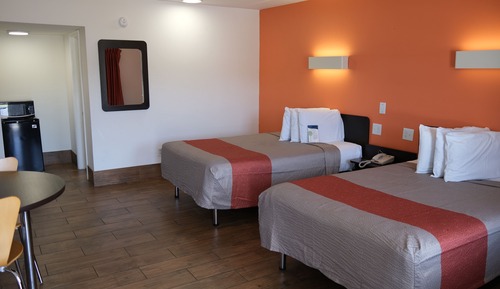Deluxe Room, 2 Double Beds, Non Smoking, Refrigerator & Microwave