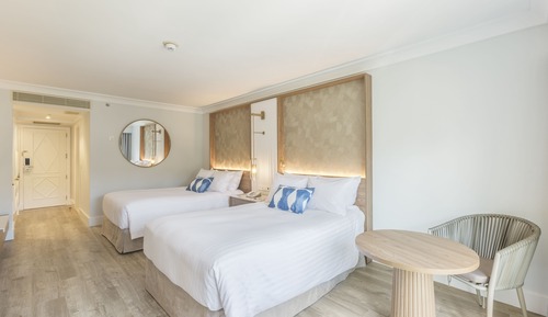 Superior Room, 2 Double Beds, Non Smoking, Resort View (Balcony)