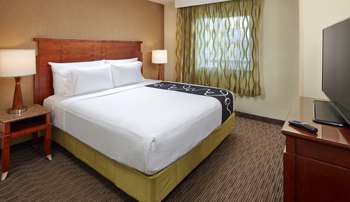 Suite, 1 King Bed with Sofa bed (Living Area)