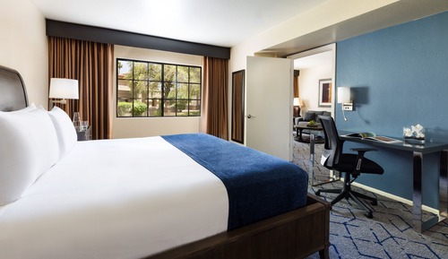 Room, 1 King Bed, Roll-in Shower, Patio (Roll-In Shower)