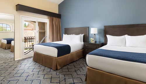 Room, 2 Queen Beds (Two story, Courtyard pool)