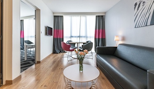 Suite, 1 King Bed with Sofa bed