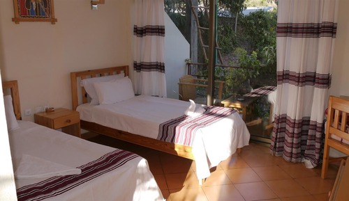 Standard Twin Room, 2 Twin Beds, Balcony, Mountain View