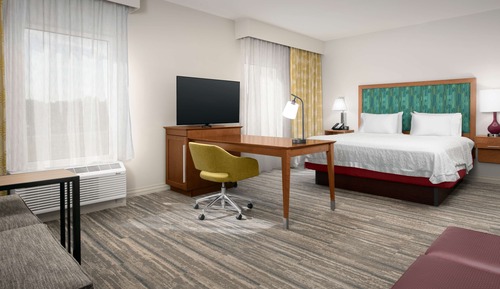 Room, 1 King Bed, Non Smoking, Refrigerator & Microwave