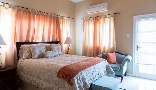 Room, 1 Queen Bed, Balcony, Ocean View (Orange Room)