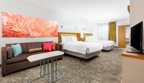 Studio, Multiple Beds, High Floor (Mobility/Hearing Accessible, Tub)