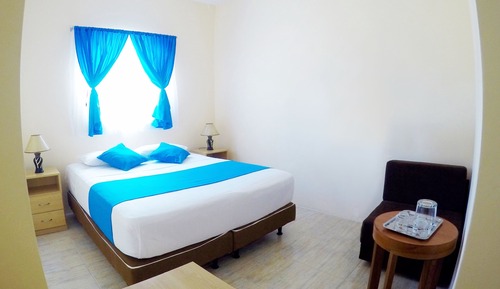 Basic Double Room, 1 Double Bed, Ocean View, Beachfront