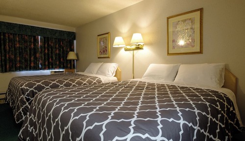 Standard Room, 2 Queen Beds (A Building - Ground Level)