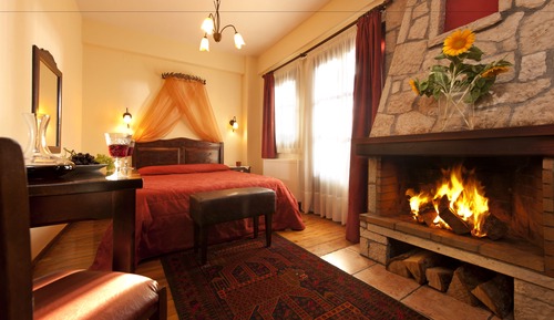 Double Room, Fireplace