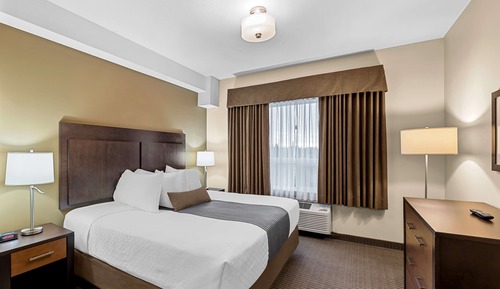 Standard Room, 1 King Bed, Non Smoking, Refrigerator & Microwave