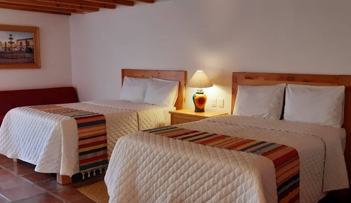 Standard Room, 2 Double Beds, Mountain View