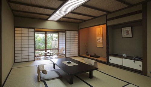Japanese Room, 8 + 6 Tatami-mats with Half Board