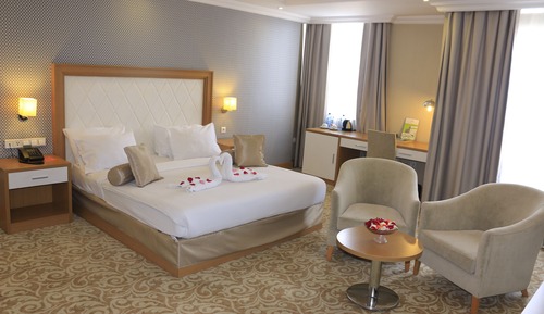 Double Room, Balcony, City View