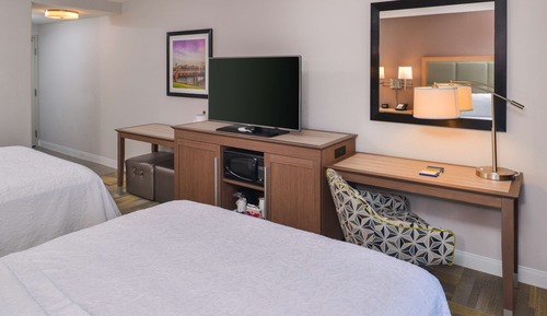 Room, 2 Queen Beds, Non Smoking, Refrigerator & Microwave