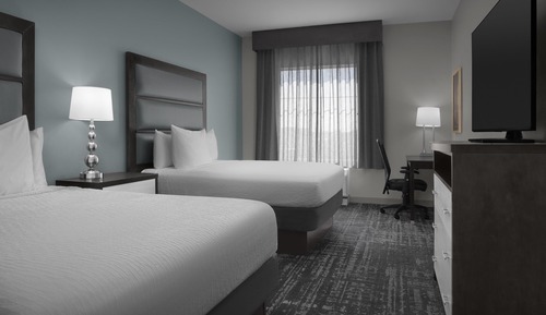 Suite, 2 Queen Beds, Accessible (Hearing)