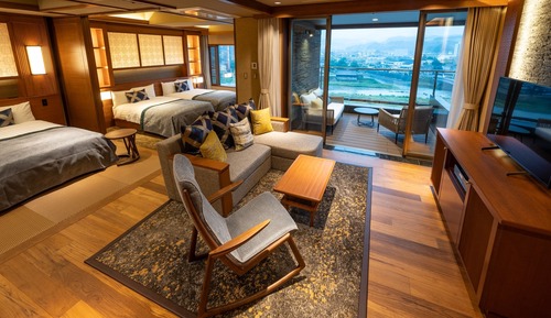 Family Suite with Private Open-air Bath, Non Smoking, River View
