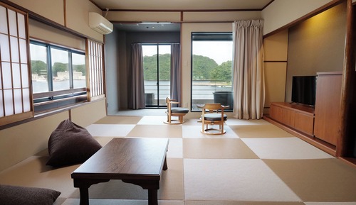 Standard Japanese-Style Room with Open-Air Bath and Indoor Bath, Non Smoking