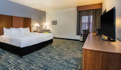Deluxe Room, 1 King Bed, Accessible, Non Smoking (Mobility, Roll-In-Shower)
