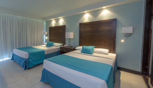 Superior Room, 2 Double Beds, Garden View