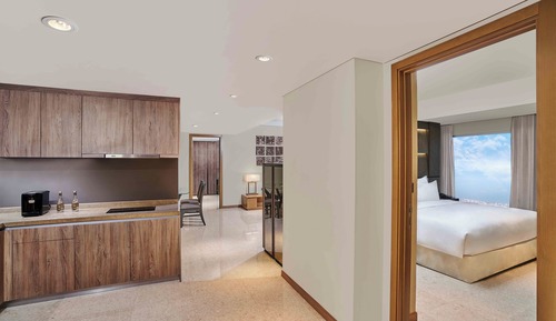 Executive Apartment, 1 Bedroom, Kitchenette, City View