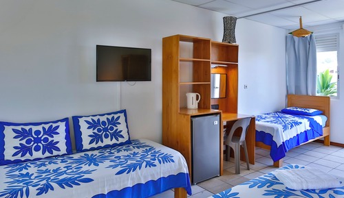 Famille - Tahaa Standard Douche Vue sur Piscine