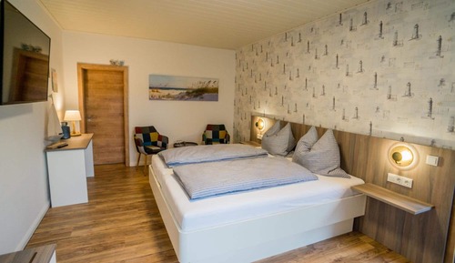 Double Room, 1 Queen Bed, Beachfront
