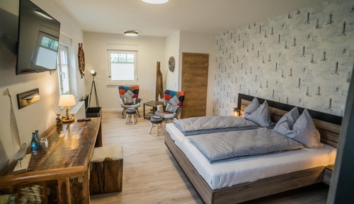 Deluxe Double Room, 1 Queen Bed, Beachfront