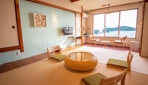Ocean view Japanese-style room (7.5 tatami mats) with tonosho kaiseki, Non-smoking, Renewed 2023