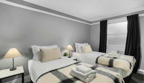 Twin Room, Shared Bathroom