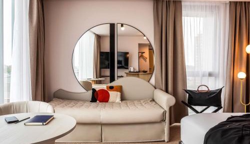Classic Room with One Double Bed and One Sofa