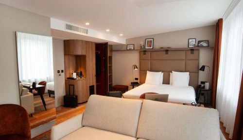 Suite with Double Bed and Sofa Bed