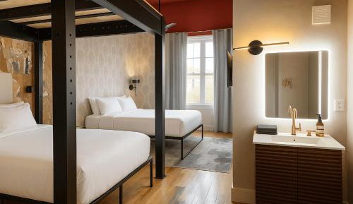 Quadruple Room with Mountain View