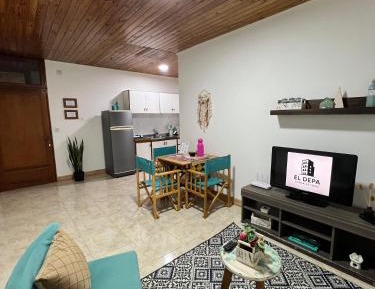 One-Bedroom Apartment with City View