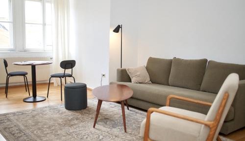 One-Bedroom Apartment with City View