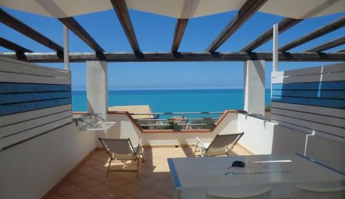 Deluxe Double Room with Terrace with Sea View