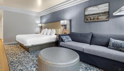 King Room with Sofa Bed, River View and Shower - Non-Smoking