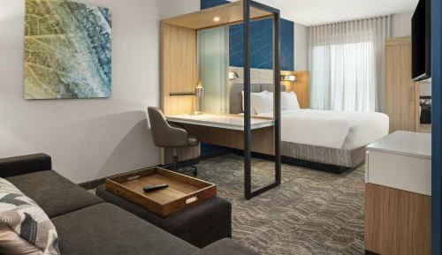 King Suite with Sofa Bed and Roll-in Shower - Mobility Accessible