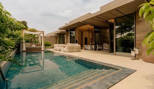 One-Bedroom Sunset Villa with Pool