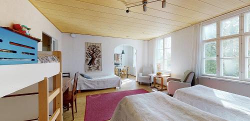Family Room with Shared Bathroom