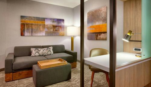 King Suite with Sofa Bed and Roll-in Shower - Mobility and Hearing Accessible