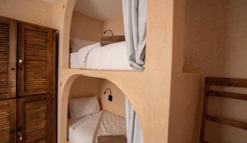 Single Bed in Female Dormitory Room