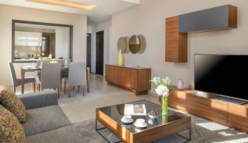 Two-Bedroom Premier Apartment with Balcony and Street View