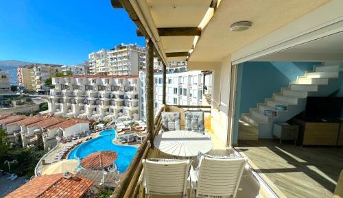 Two-Bedroom Apartment with Balcony and Sea View