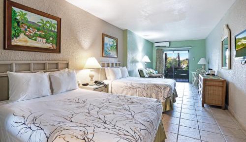 Garden View 2 Double Beds