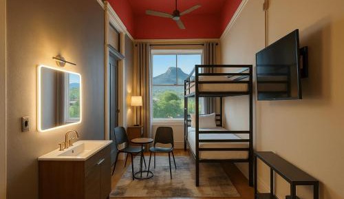 Deluxe Double or Twin Room with Mountain View