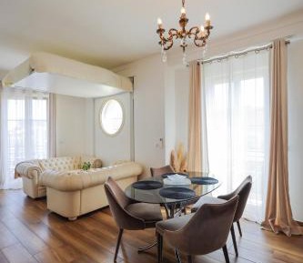 One-Bedroom Apartment with Balcony and City View